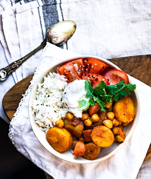 Aloo Chole with Chipotle