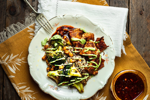 Adobo Chicken & Quinoa Salad