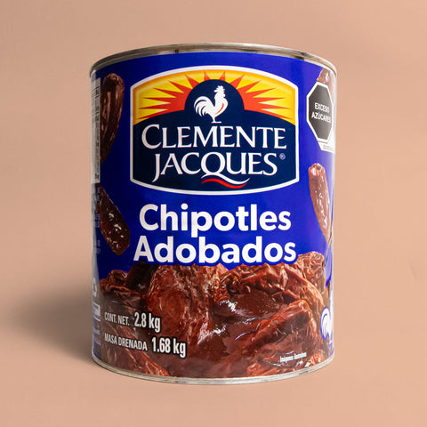 Chipotle Peppers in Adobo 2.8kg - Clemente Jaques