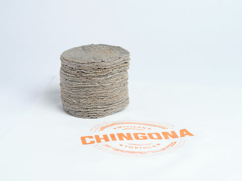 Fresh Blue Corn Tortillas (10cm) 1kg