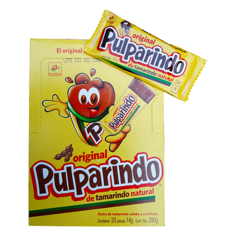 Hot and Salted Tamarind Pulp Candy 20x14g - Pulparindo