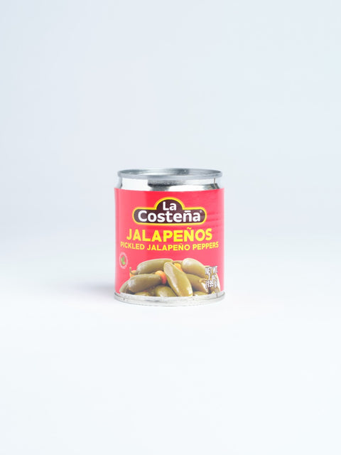 Whole Green Jalapeno 199g - La Costena