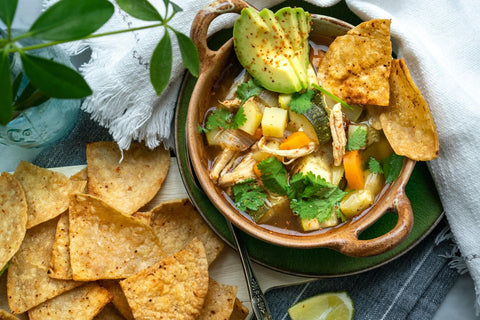 Chipotle-Lime Chicken Soup