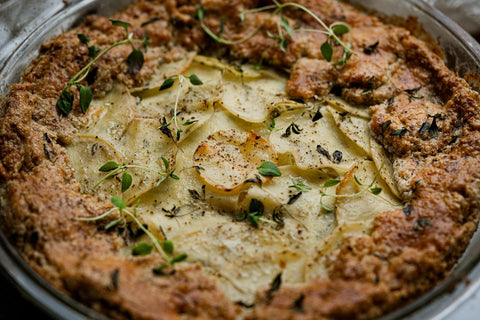 Poblano & Potato Galette