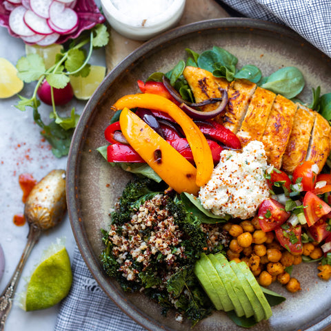 Chicken Fajita Bowl Recipe