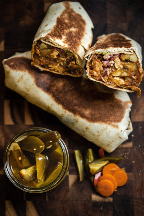 Chicken & Poblano Wraps