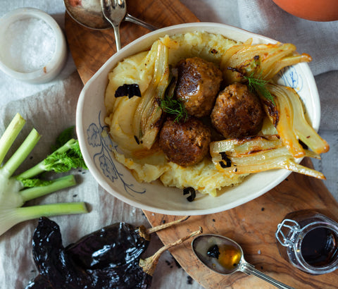 Ancho Meatballs Recipe