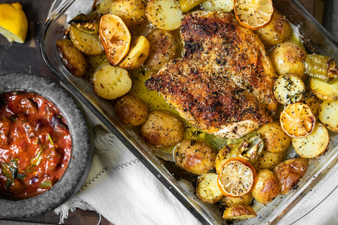 One Pan Chicken & Potatoes