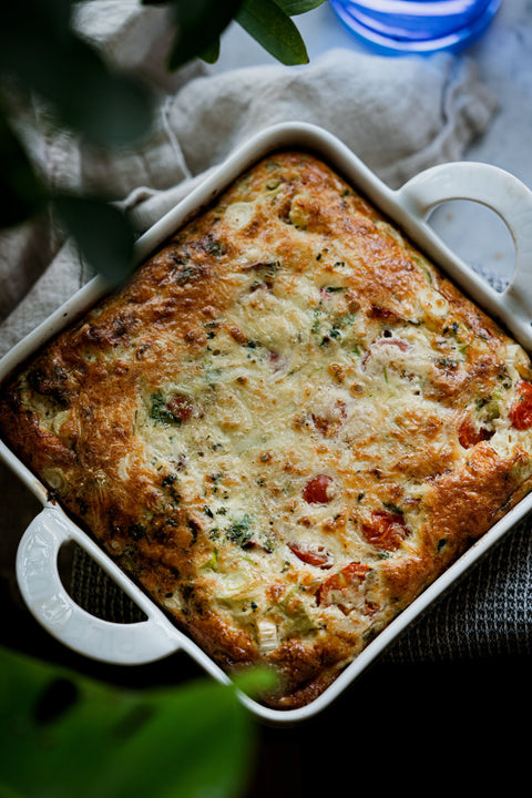 Crustless Mexican Quiche