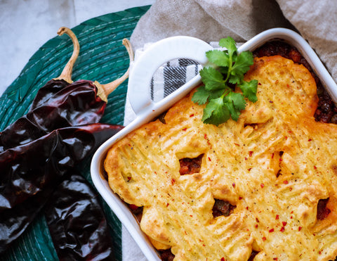Shepherd's Pie with Guajillo Sauce