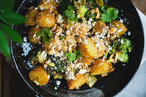 Street Style Roasted Potato Salad