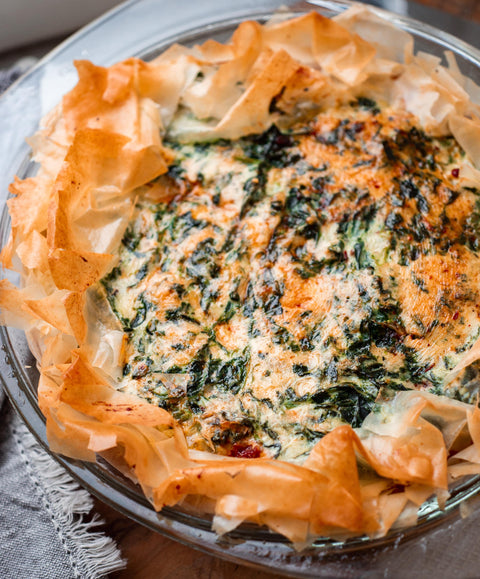 Sweet Chipotle Filo Beef Pie