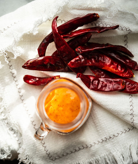 Spicy Lime Sauce - Arbol & Lime Salsa