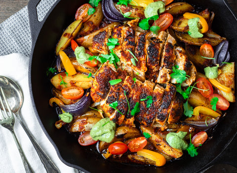 One-Pan Chicken Fajitas
