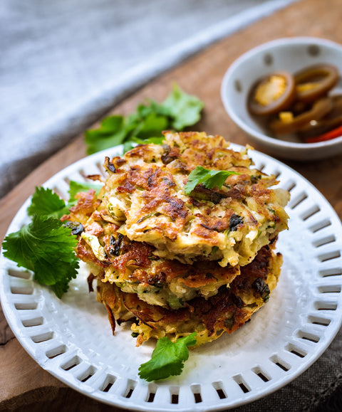 Potato & Jalapeño Latkes