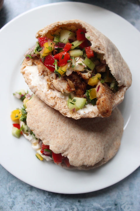 Al Pastor Chicken Shawarma
