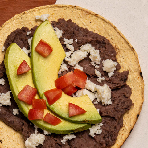 Refried Black Beans 430 Pouch - La Sierra