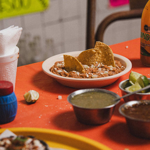 Refried Beans with Chipotle 430g - La Sierra