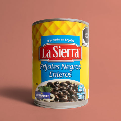 Whole Black Beans 560g - La Sierra