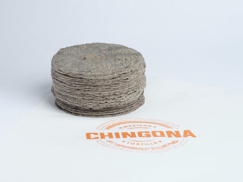 Fresh Blue Corn Tortillas (15cm) 1kg