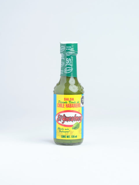 Green Habanero Sauce 120ml - El Yucateco