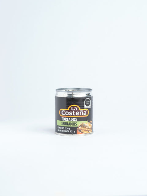 Serranos Toreados 220g - La Costena