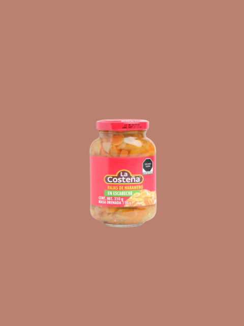 Sliced Habanero 210g - La Costena
