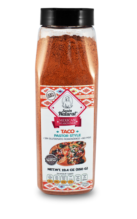 Taco Al Pastor Seasoning 550g - Sazon Natural