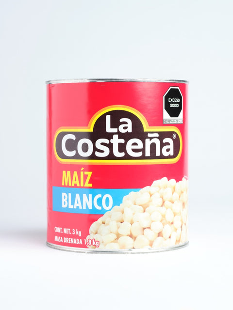 White Hominy 3kg - La Costena